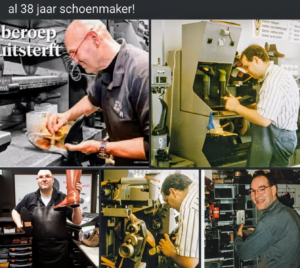 38 jaar schoenmaker